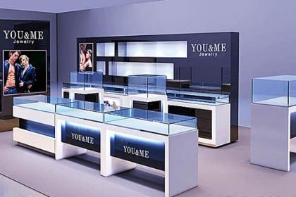 34 山東商場(chǎng)展示柜,商廈展柜,大型超市貨架貨柜制作工廠 